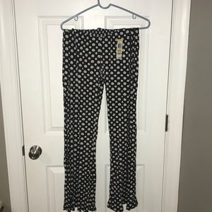 Brand new floral print flared pants